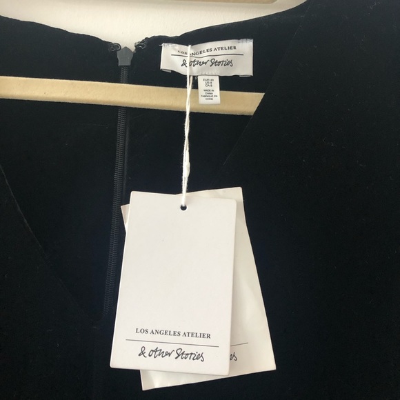 & Other Stories Velveteen Jumpsuit - Picture 4 of 7